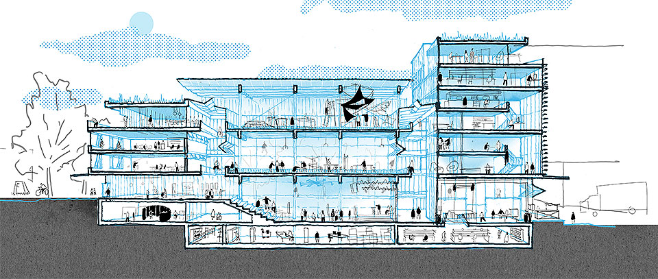 Applied One space cross section