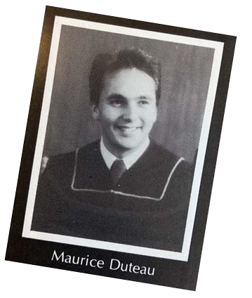 Maurice Duteau - yearbook photo