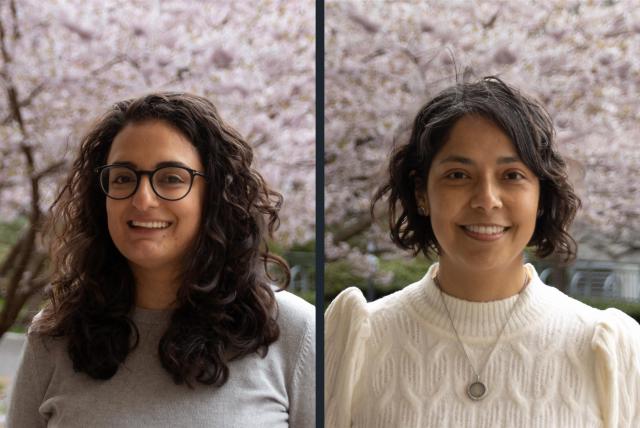 Headshots of two new women Faculty at SALA