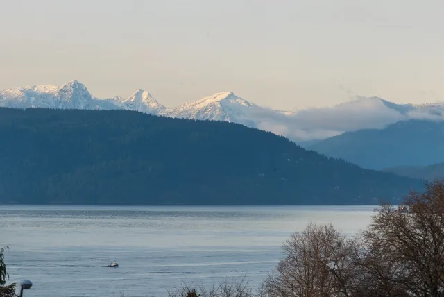 Views of the mountain from UBC Vancouver campus