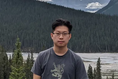 James Wu looking at the camera