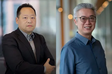 Headshots of Julian Zhishen Cheng and Vincent Wong
