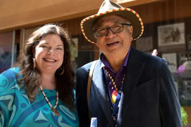 Picture of Dana-Lyn Mackenzie and Steven Point
