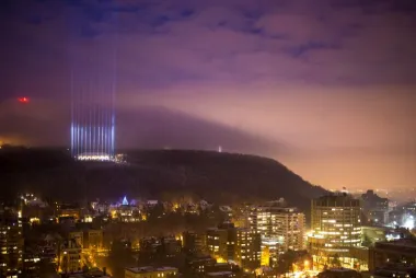 Beam of Light Ceremony in Montreal
