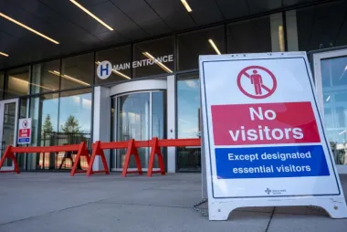 hospital entrance