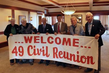 Civil eng class of '49 at the reunion