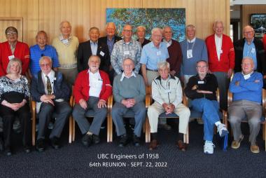 Class of 1958 at 64th reunion