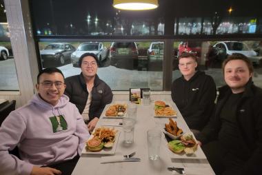 Drink & Burgers at Bin-4 with UBC Engineering Alumni
