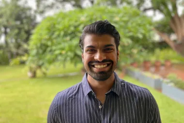 Harishankar Krishnan smiling