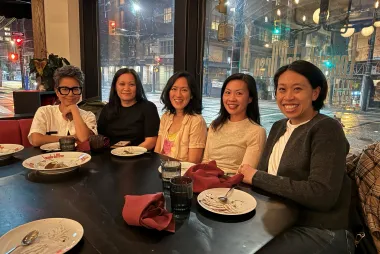 UBC Nursing Alumni Reconnect Over a Delectable 4-course Italian Meal