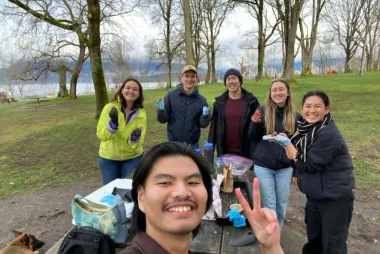 UBC SALA Alumni: Growing Connections and Seedbombs at Kits Beach