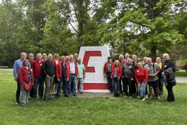 Group photo of Civil '85 Class 
