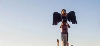 UBC Reconciliation Pole - Credit: UBC Brand and Marketing