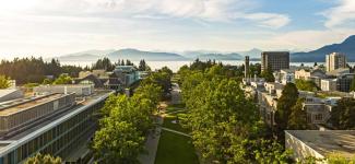 UBCV campus from above