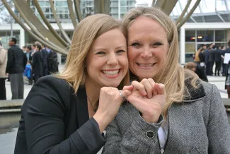 Erin and her Mom