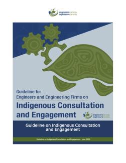 Engineers Canada Indigenous Consultation report cover