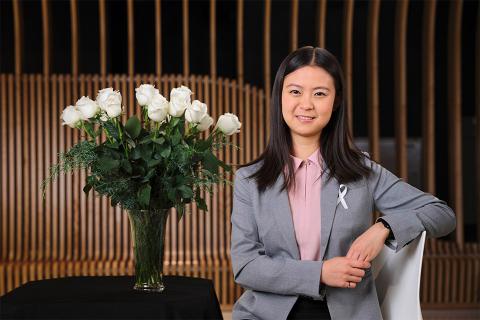 Amelia Dai, recipient of the Order of the White Rose