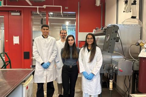 Dr. Kiana Amini’s research group at the Materials Engineering Department at UBC.