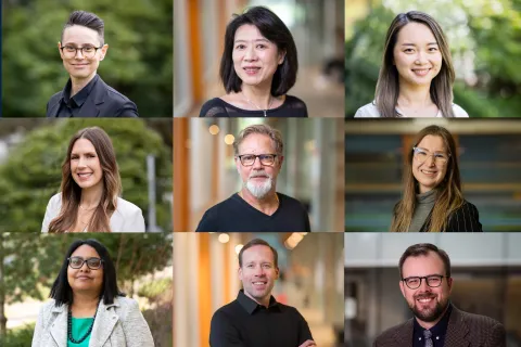 The recipients of the 2025 Dean's Awards.