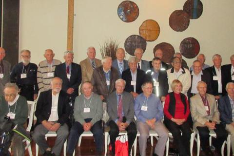 Eng clas of 1958's 60th reunion's group photo