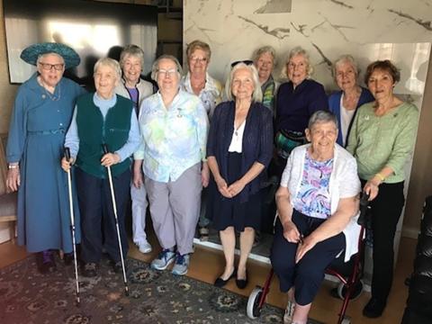 Nursing class of '65 at the reunion