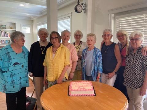 Nursing class of '63 at the reunion