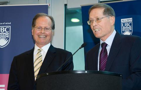 UBC Alums William and Wayne White supported the construction of the William and Wayne Engineering Design Centre.