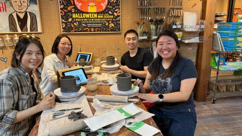 UBC Engineering Alumni Network Over a Creative Pottery Project