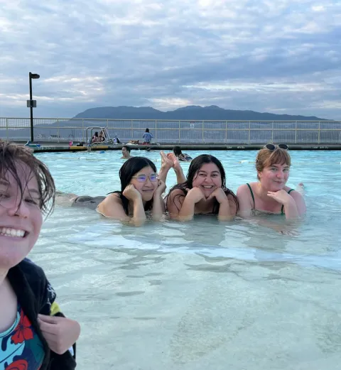 UBC SCARP Alumni Enjoy a Weekend Splash at Kitsilano Pool!