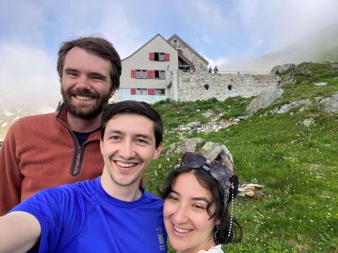 UBC ECE Alumni Tackle a Hike Up to Dinner in the Swiss Alps!