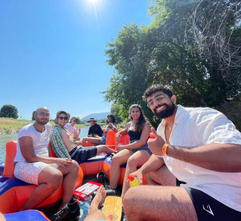 A Lazy River Float Down the Penticton Channel with UBC Engineering Alumni