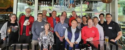 Group photo of ECE Class of '90