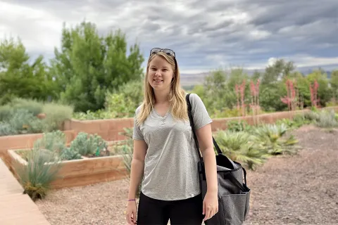 stormy smiling