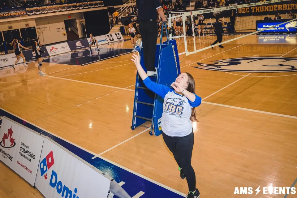 Meghan's Work Learn Position with UBC Varsity Sports