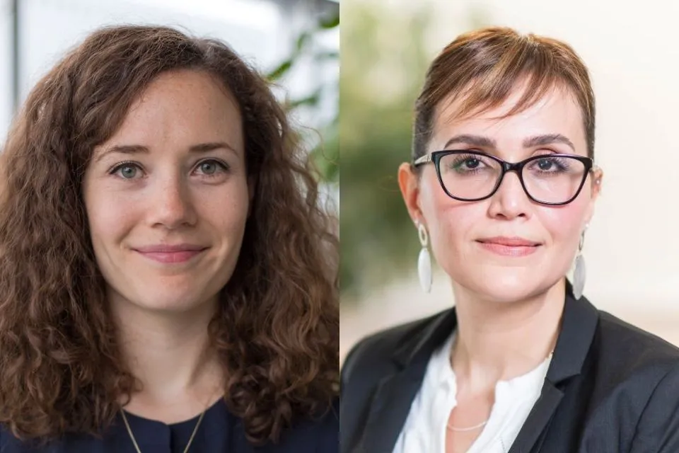 Headshots of Dr. Sheila Novek and Dr. Farinaz Havaei