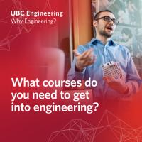 Courses needed to get into engineering