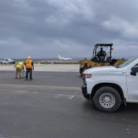 taxiway portion